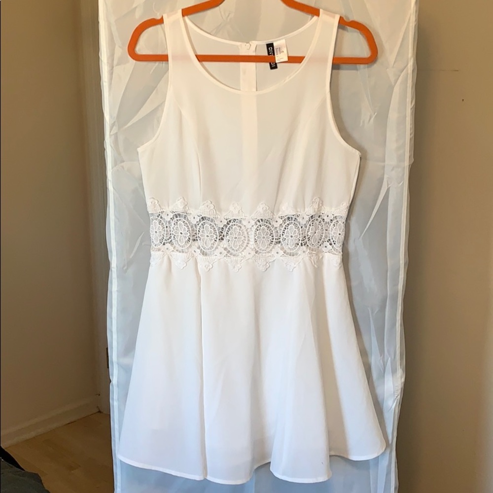 White dress!
